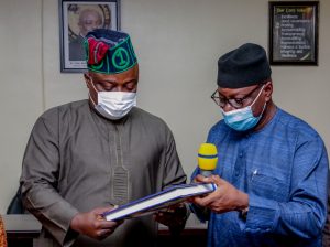 Obasa and Nipost Boss