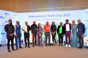 Panelists and some Ecobank staff at the digital seminar organized by Ecobank Nigeria to commemorate the International Youth Day in Lagos