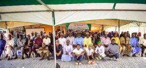 A group photograph of participants at the capacity building programme on dairy production management organised by Outspan Nigeria Limited for members of KADALCU, in Kano recently