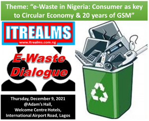 ITREALMS e-Waste Dialogue 2021 with theme